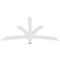 Ekena Millwork Davenport Architectural Grade PVC Gable Bracket, 72"W x 30"H x 2"D x 4"F, 10/12 Pitch GBP072X30X0204DAV00 - alternate 5